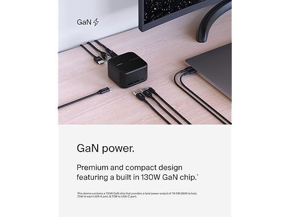 Belkin Connect USB-C 6-in-1 Core GaN Dock