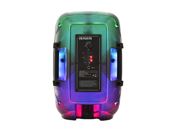 Translucent 8 Light Wireless Speaker