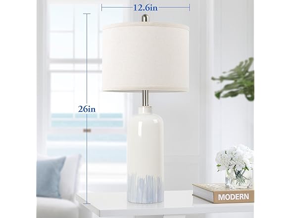 Sucolite 26" Ceramic Table Lamps Set of 2