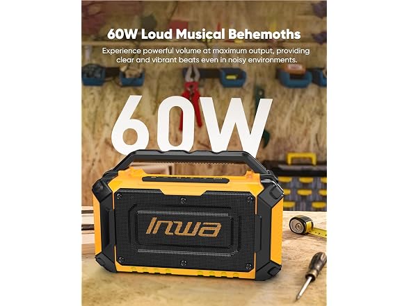 Inwa Jobsite Bluetooth Speakers