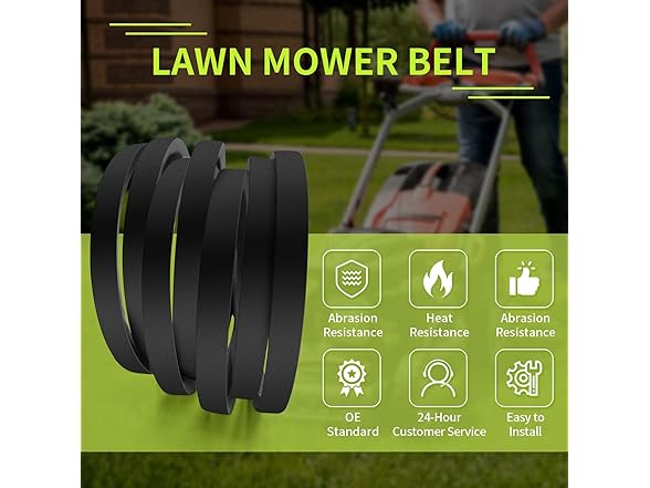 JingSney 1/2"x109" Deck Belt Cub Cadet