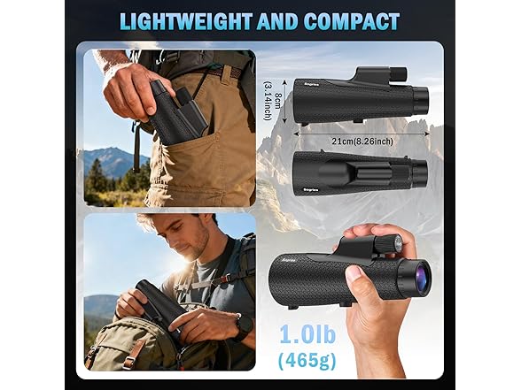 15x55 Monocular Telescope