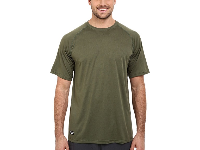 Under Armour  Large UA Men's Tactical Tech T-Shirt Marine OD Green