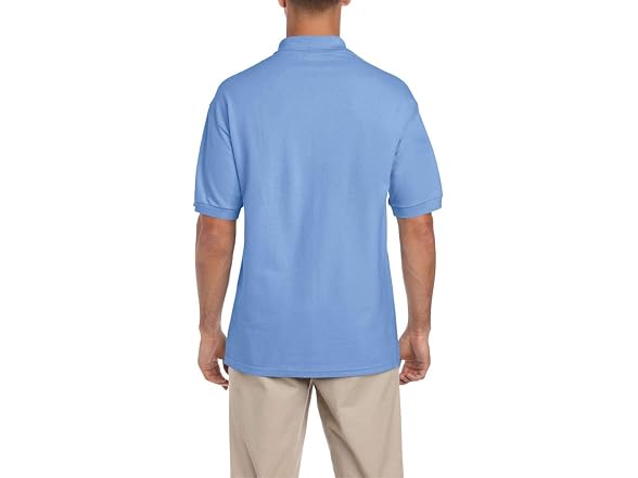 Gildan Men (S) Ultra Cotton Pique Polo Shirt Royal