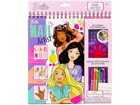 Horizon Group USA Barbie Nail Artist Magazine