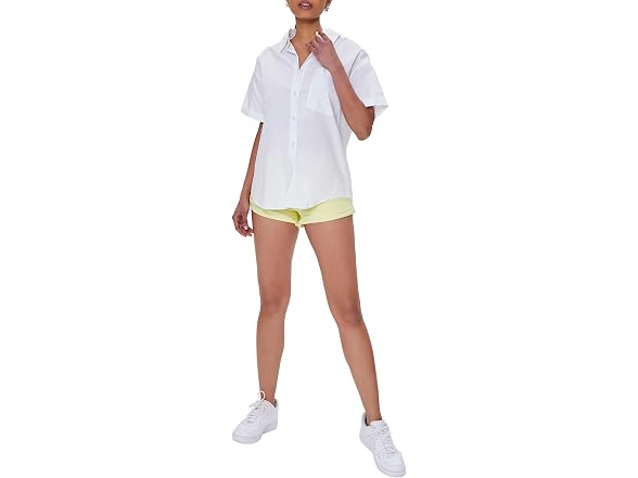 Forever 21 (M) Oversized Button-front Shirt