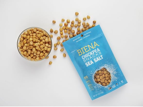 BIENA Chickpea Snacks Sea Salt