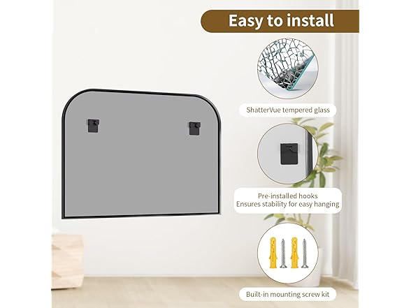 Wall Mounted Bathroom Mirror