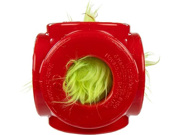 goDog Holiday Collection 2-in-1 Cage Ball Dog Toy