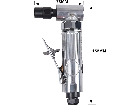 YELWAY YELWAY 1/4" Angle Air Die Grinder, 2000