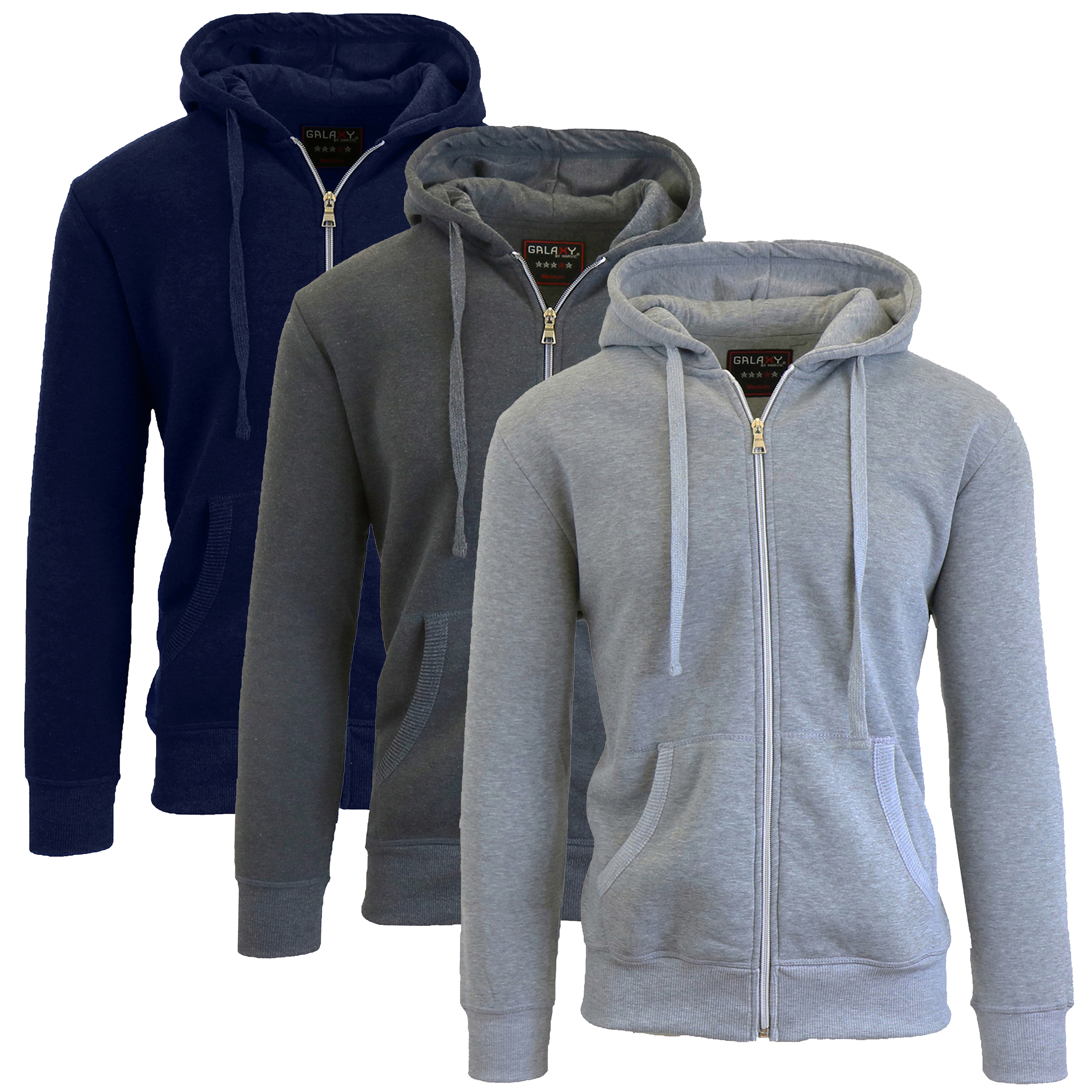 Boys Fleece-Lined Zip Sweater Hoodie - Gallery 30