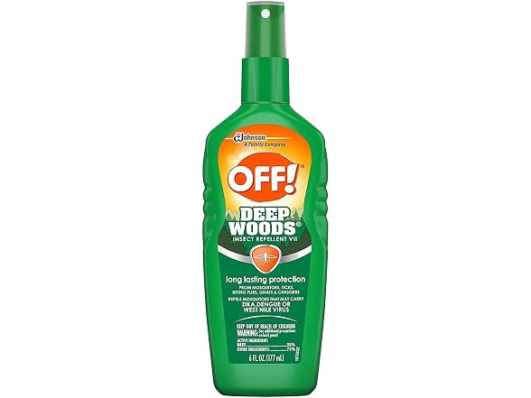 (Pack of 6) OFF Deep Woods Insect Repellent 9 oz