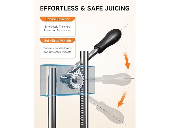 Heavy-Duty Manual Juicer