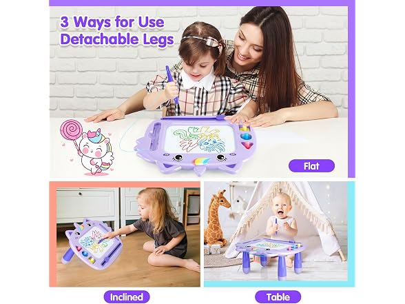 MERGUEZ Unicorn Magnetic Doodle Board