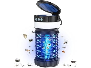 $27.99, Was $89.99, 68% Off! Rechargeable Solar Bug Zapper dealfomo