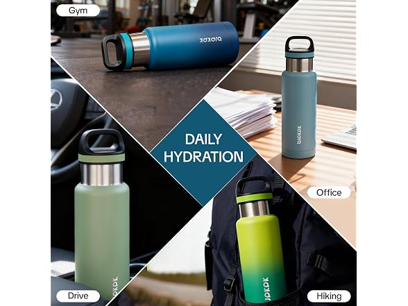 BJPKPK Insulated Water Bottle 32OZ S/S