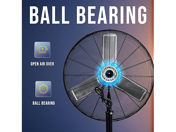 Tornado Tornado 8850 CFM 30” High Velocity Pedes