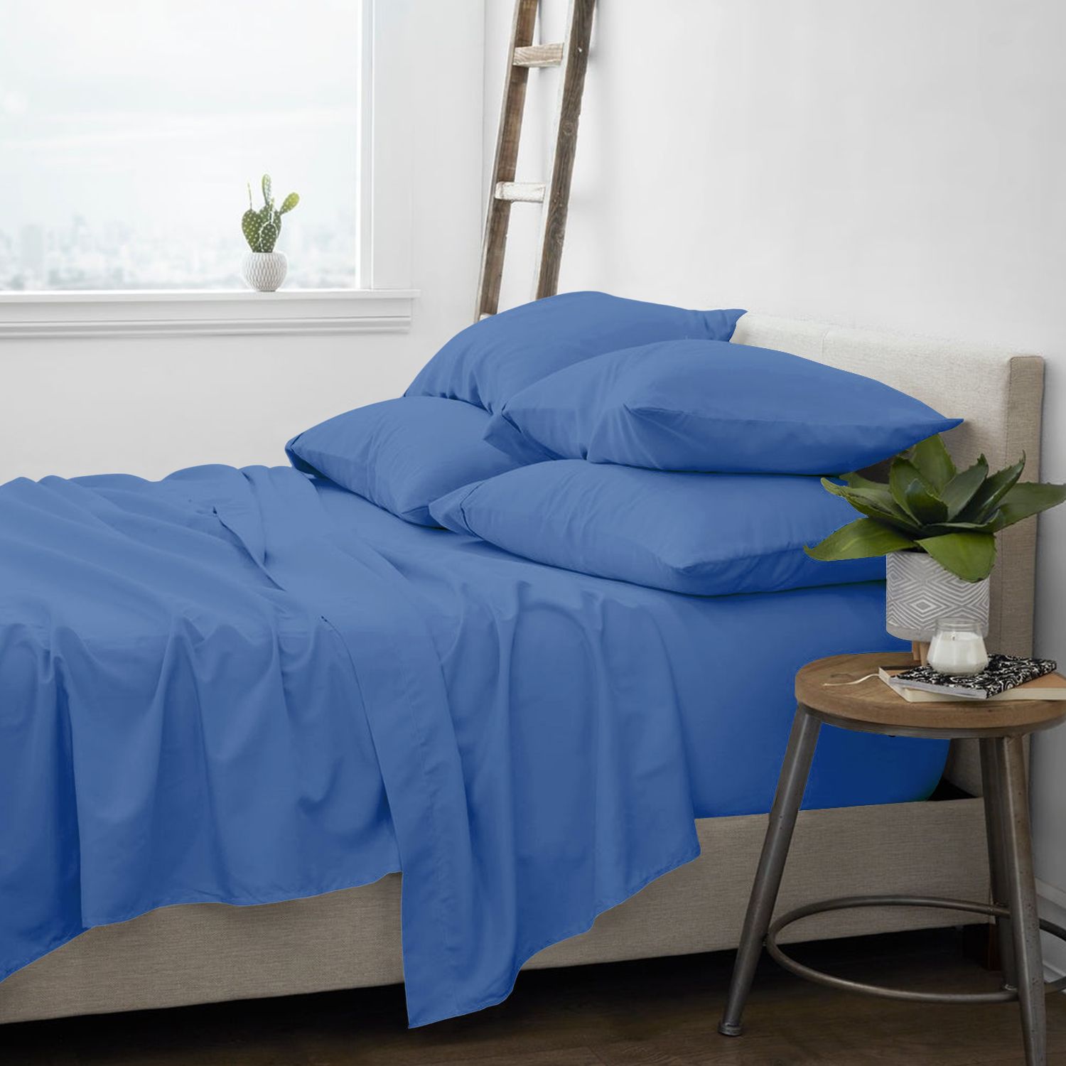 Premium Quality Super Soft Bed Sheet Set - Gallery 28