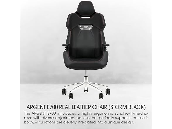 Thermaltake E700 Gaming Chair, Black
