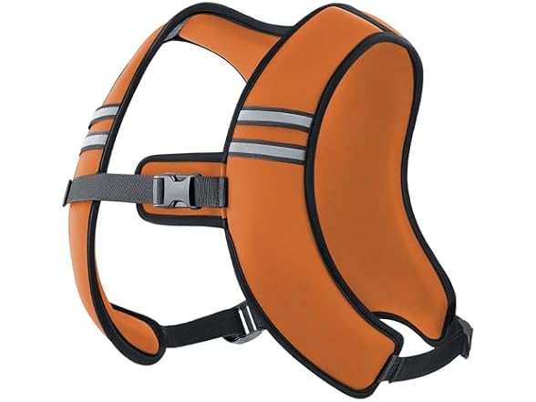 Zelus Orange Weighted Vest 10lb
