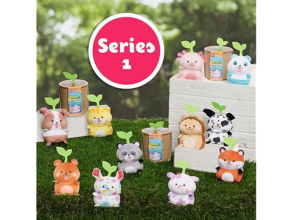 Sakuties Mini Collectible Plush 3Pk