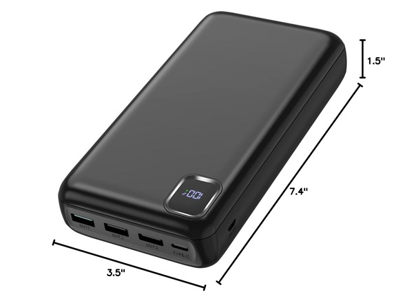 50,000mAh Fast Charging Powerbank with PD 30W and QC 4.0