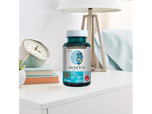 NEURIVA Plus Brain Gummies 50ct