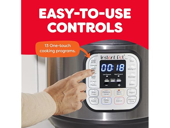 Instant Pot Duo 7-in-1 Electric Pressure Cooker