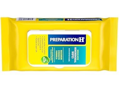 $2.99, Was $5.83, 48% Off! Preparation H Wipes 48ct dealfomo