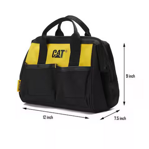 CAT 84288 TOOL STORAGE BAG 12IN Black and Yellow - Gallery 6