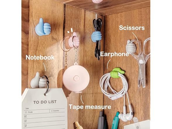 VYWmna 24Pcs Silicone Thumb Hooks