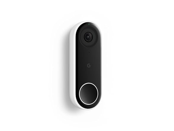 Google Nest Doorbell (Wired) Black
