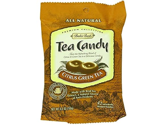 Balis Best Citrus Green Tea Candy 5.3oz