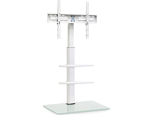 FITUEYES Floor TV Stand | 2 Shelves