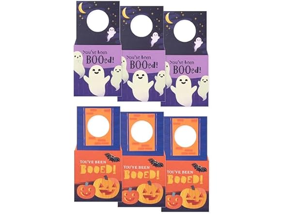Hallmark Halloween Door Hangers 6pc