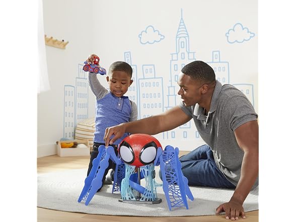Marvel Spidey and His Amazing Friends Web-Quarters Playset