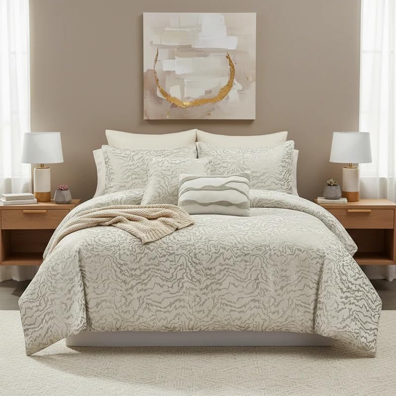 J&V Textiles Botanical 5-Piece Comforter Set - Gallery 17