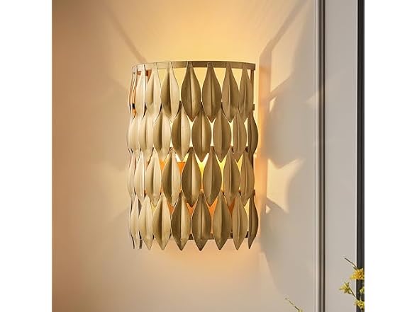 Parrot Uncle 10.6 Inch Gold Wall Sconce