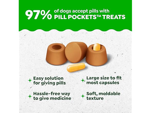 Greenies Pill Pockets for Dogs Large Size