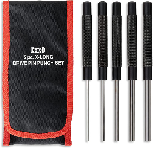 EXXO 0026 5-Piece Long Drive Pin Punch Set - Gallery 2
