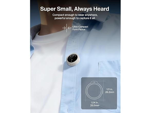 Belkin Stage Wireless Mini Microphone