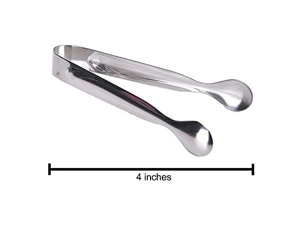 Cuisinox Stainless Steel Sugar Cube Tongs, 4.3"
