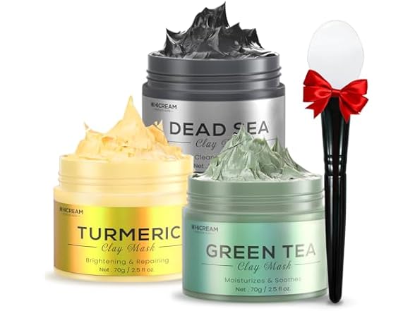 Hicream Turmeric Clay Mask Set