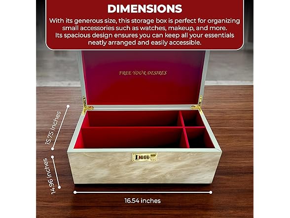 Luxury Lockable Adult Toy Sex Box