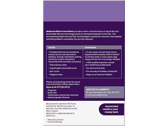Mederma Mederma Medical Grade Silicone Scar Shee