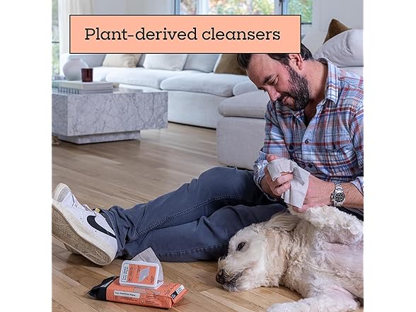 Pet Life Unlimited Dog Paw Wipes, Unscented