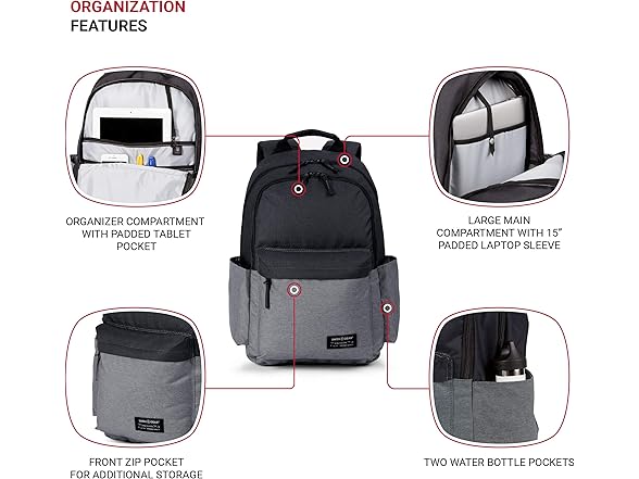 SwissGear 2789 Laptop Backpack
