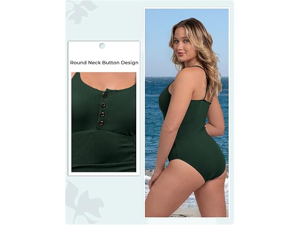 Summer Mae Girls (XL) Ribbed One Piece Swimsuits