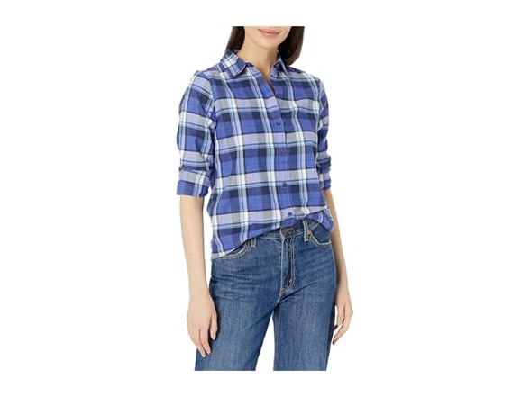 Blue Grey Navy Plaid