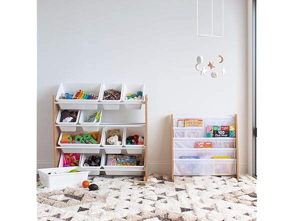 Humble Crew Kids Toy Storage Organizer 12 Bins